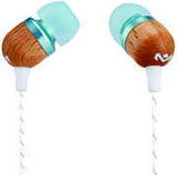 House Of Marley Earbuds Smile Jamaica (Mint) W/Mic 9.2mm Drivers FSC Wood Rear Housing & Aluminum Front Housing