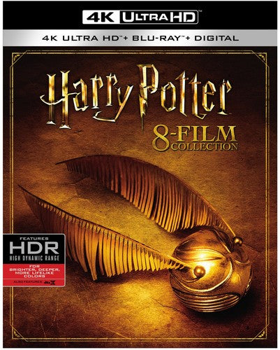Harry Potter Collection: 4k Ultra HD Blu-ray Digital 8PC Boxed Set 2017  Release Date 11/7/17