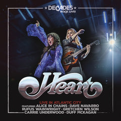 Heart: Live In Atlantic City Double LP Edition  2019 Release Date 1/25/19 Free Media Shipping USA
