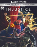 Injustice (4K Ultra HD+Blu-ray+Digital Copy) Animated 2021 Release Date: 10/19/2021