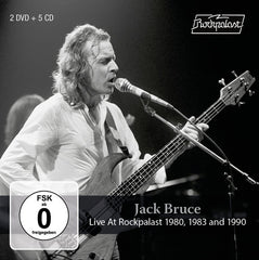 Jack Bruce & Friends: Live At Rockpalast 1980 1983 And 1990 Clapton Santana Sting... (5CD/2DVD)  Box Set 2019 Release Date 4/26/19