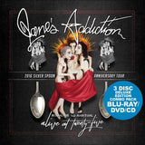 Jane's Addiction: Alive at Twenty-Five Silver Spoon Tour 25th Anniversary Irvine Meadows 2016 (CD/ DVD/Blu-ray) 2017 Release Date 8/4/17