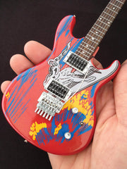 Joe Satriani Signature Silver Surfer Mini Guitar Replica Collectible (Large Item, Collectible)