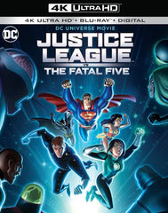 Justice League vs. the Fatal Five: (4K Ultra HD+Blu-ray,+Digital) 2 Pack Rated: PG13 2019 Release Date 4/16/19