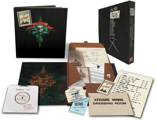 Keith Richards: Live At The Hollywood Palladium 1988 LIMITED EDITION DELUXE BOX SET Limited Edition (CD/DVD/10" Vinyl Boxed Set) 2020  Release Date: 11/13/2020