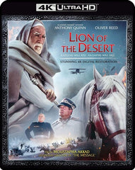 Lion of the Desert 1981 (4K Ultra HD+Blu-ray) Rated: PG 2022 Release Date: 7/19/2022