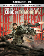 Live Die Repeat: Edge of Tomorrow 2014 (4K Ultra HD+Blu-ray+Digital Copy) 2022 Release Date: 7/5/2022