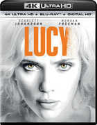 Lucy: 4K Ultra HD  (Ultraviolet Digital Copy, Slipsleeve Packaging, Digital Copy, Digitally Mastered in HD) Starring: Morgan Freeman  08-09-16 Release Date