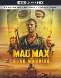 Mad Max: The Road Warrior (4K Ultra HD+Blu-ray+Digital Copy) 4K Ultra HD Rated: R 2021 Release Date: 11/2/2021