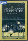 Mary Chapin Carpenter: One Night Lonely Live At The Wolf Trap 2020 PBS (DVD) 2021 Release Date: 10/12/2021