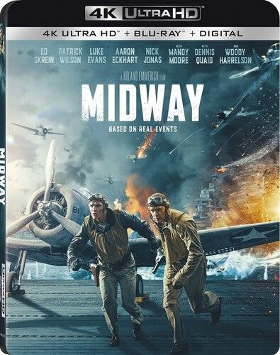 Midway (4K Mastering, With Blu-ray, Digital Copy, Widescreen, Dolby) Format: 4K Ultra HD Rated: PG13 Release Date 2/18/20