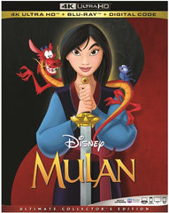 Mulan: (4K Ultra HD Blu-ray, Collector's Edition+Digital Copy, Subtitled)  1998 Release Date: 11/10/2020