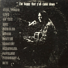 Neil Young: Live Los Angeles Dorothy Chandler Pavilion 1971 (LP) Release Date: 6/3/2022