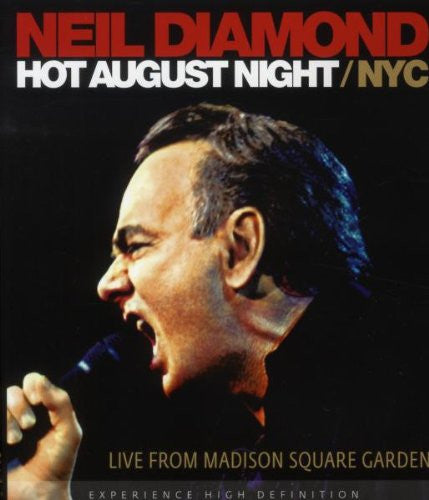 Neil Diamond: Hot August Night/NYC Madison Square Garden 2008 DVD 2010 16:9 DTS 5.1- VERY RARE