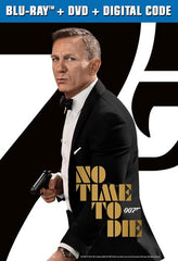 No Time to Die: (Blu-Ray+DVD+Digital Code) 2021 Release Date: 12/21/2021