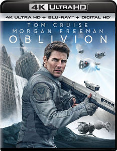 Oblivion: Tom Cruise Morgan Freeman 4K Ultra HD Ultraviolet Digital Copy, 4K Mastering, 2 Pack  2016 08-09-16  Release Date