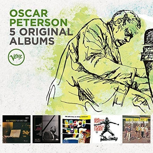 Oscar Peterson: 5 Original Albums (Plays Count Basie (1956) - A Jazz Portrait Of Frank Sinatra (1959) - The Jazz Soul Of Oscar Peterson (1959) - Plays Porgy & Bess (1959) - West Side Story (1962) Boxed Set, 5PC) CD 2018 Release Date 6/29/18