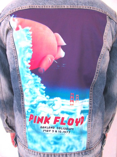 Pink Floyd Oakland Coliseum '77 Pig In The Sky Blue Jean Jacket (Men's Large) 2018 RARE In Stock