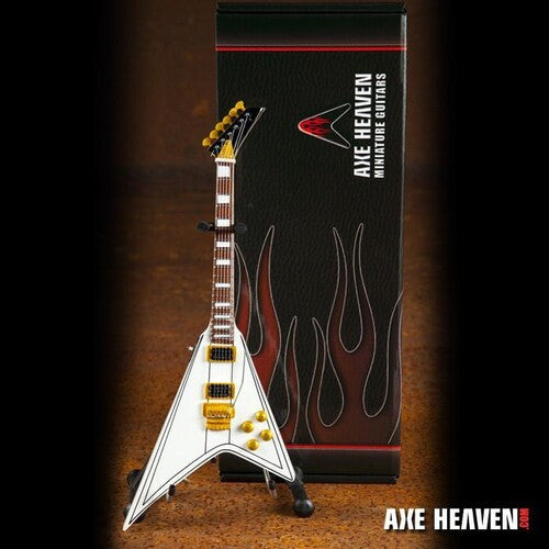 Randy Rhoads Signature White Flying V Mini Guitar Replica Collectible (Large Item, Collectible, Figure)