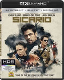 Sicario [4K Ultra HD + Blu-ray + Digital HD] 03-01-16 Starring: Emily Blunt, Benicio Del Toro, Josh Brolin
