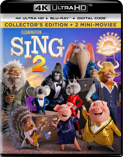 Sing 2:  (4K Ultra HD+Blu-ray+Digital Copy) 2021 Release Date: 3/29/2022