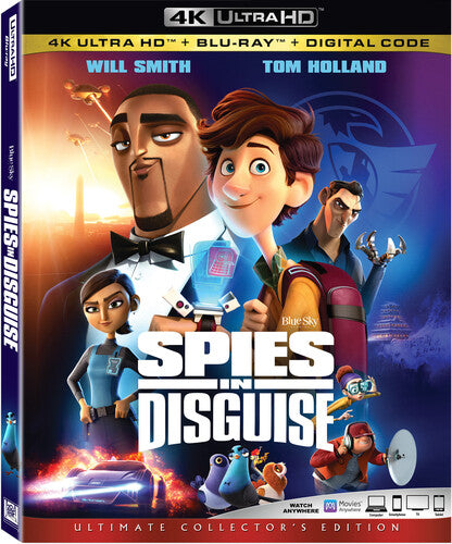 Spies In Disguise (4K Ultra HD+Blu-ray+Digital) 4K Ultra HD Rated PG 2020 Release Date 3/10/20