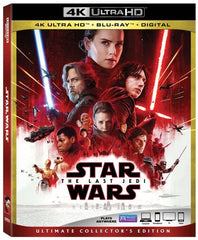 Star Wars: Episode VIII: The Last Jedi 4K Ultra HD-Blu-Ray-4K Mastering-Collector's Edition Rated 2018 Release Date 3/27/18
