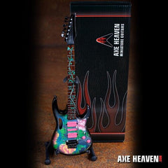 Steve Vai Signature Ibanez Jem Lotus Mini Guitar Replica Collectible *MADE IN THE USA*