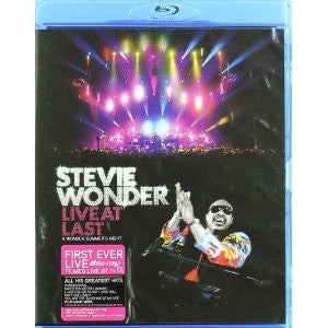 Stevie Wonder: Live At Last -A Wonder Summer Night O2 Arena, London 2008 (Blu-ray) 2009 DTS-HD Master Audio  RARE Out Of Print