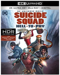 Suicide Squad: Hell to Pay  (Animated) 4K Ultra HD  Blu-Ray 4K Mastering, 2PC 2018 Release Date 4/10/18