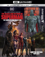 Superman: Death And Return Of Superman: The Complete Film Collection Gift set (4K Ultra HD+Blu-Ray+Digital) PG13 2019 Release Date 10/1/19