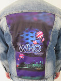 The Who Madison Square Garden Union Jack Blue Jean Jacket (Men's Large-XL) 2018 RARE Ships Today