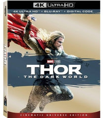 Thor: The Dark World (4K Ultra HD+Blu-ray+Digital) Collector's Edition 2 Pack Dolby Rated: PG13 2019 Release Date 8/13/19