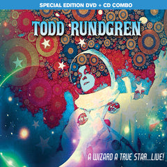 Todd Rundgren: A Wizard, A True Star...Live!     (DVD+CD) 2009  Release Date: 9/25/2020