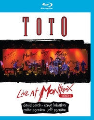 Toto: Live At Montreux 1991 (Blu-ray) 2016 DTS-HD Master Audio  09-16-16 Release Date VERY RARE