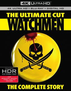 Watchmen  The Ultimate Cut The Complete Story (4K Mastering, Ultraviolet Digital Copy, 3PC) Starring: Malin Akerman, Billy Crudup, Matthew Goode 2016 07-19-16