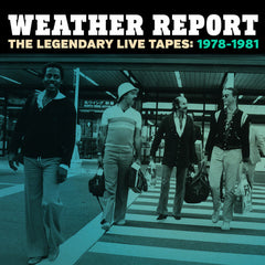 Weather Report: The Legendary Live Tapes 1978-1981 (4PC)  CD Box Set Report Release Date 11/20/15 Free Shipping USA