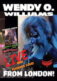 Wendy O. Williams: Live and F***ing Loud From London! 1985 (DVD) 2022 Release Date: 11/18/2022