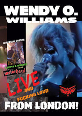 Wendy O. Williams: Live and F***ing Loud From London! 1985 (DVD) 2022 Release Date: 11/18/2022
