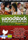 Woodstock: Woodstock 3 Days Of Peace & Music 1969 2 DVD Directors Cut Anniversary Edition 16:9 Dolby Digital 5.1