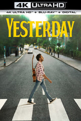 Yesterday: (4K Ultra HD+Blu-ray+Digital) Rated: PG13 2019 Release Date 9/24/19