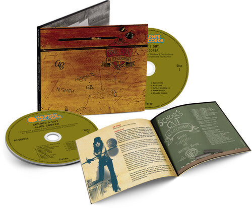 Alice Cooper: School's Out 1972 Expanded Version Remastered 50th Anniversary Box Set (3 LP) 2023 Release Date: 6/9/2023 (2 CD Set) Also Avail