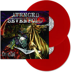 Avenged Sevenfold: City Of Evil- 2005 (Transparent Red Colored Double Vinyl LP) 2023 Release Date: 2/3/2023