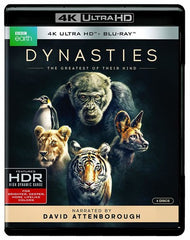 Dynasties: 4k Ultra HD +Blu-Ray+Digital 2019 Release Date: 2/26/19