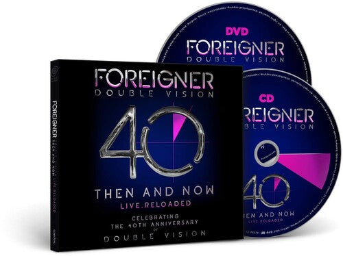 Foreigner: Double Vision Then And Now 40 Year History 2019 (CD/Blu-ray) Release Date 11/15/19 CD/DVD Also available