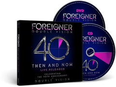 Foreigner: Double Vision Then And Now 40 Year History 2019 (CD/Blu-ray) Release Date 11/15/19