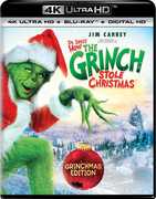 Dr. Seuss' How the Grinch Stole Christmas: ( Grinchmas Edition) 4K Ultra HD Blu-Ray Digital 2 Pack  2017 Release Date 10/17/17