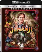 Jumanji: With Robin Williams 4K Ultra HD Blu-Ray Digital 2017 Release Date 12/5/17