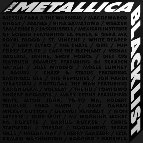 Metallica: The Metallica Blacklist (4CD) (Boxed Set) Metallica and Various Artists 2021 Release Date: 10/1/2021