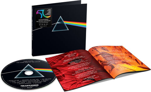 Pink Floyd: The Dark Side Of The Moon 1973 50th Anniversary (180 Gram Vinyl) Sticker Anniversary Edition Remastered Gatefold Jacket 2023 Release Date: 10/13/2023  CD Also Avail